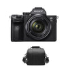 SONY Alpha A7 III Systemkamera 24,2 Megapixel, Kit mit SEL 28–70 mm F3,5–5,6 OSS + Tasche