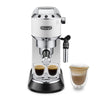 DeLonghi Dedica EC685.W Espressomaschine, 1,1 l, 15 bar, Thermoblock, Milchaufschäumer