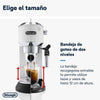 DeLonghi Dedica EC685.W Espressomaschine, 1,1 l, 15 bar, Thermoblock, Milchaufschäumer