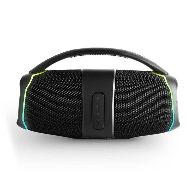 Energy Sistem HyperBeat Bluetooth-Lautsprecher mit LED-Beleuchtung, 80 W, Schwarz