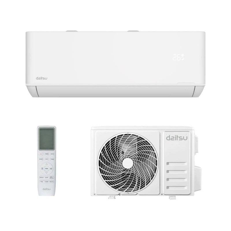 Daitsu DS9KTP4 Split-Klimaanlage, 9.288 BTU, Inverter mit Wärmepumpe, WLAN