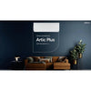 Daitsu Artic Plus Split-Klimaanlage, 12.000 BTU, A+++, Inverter, Wärmepumpe, WLAN, Selbstreinigung