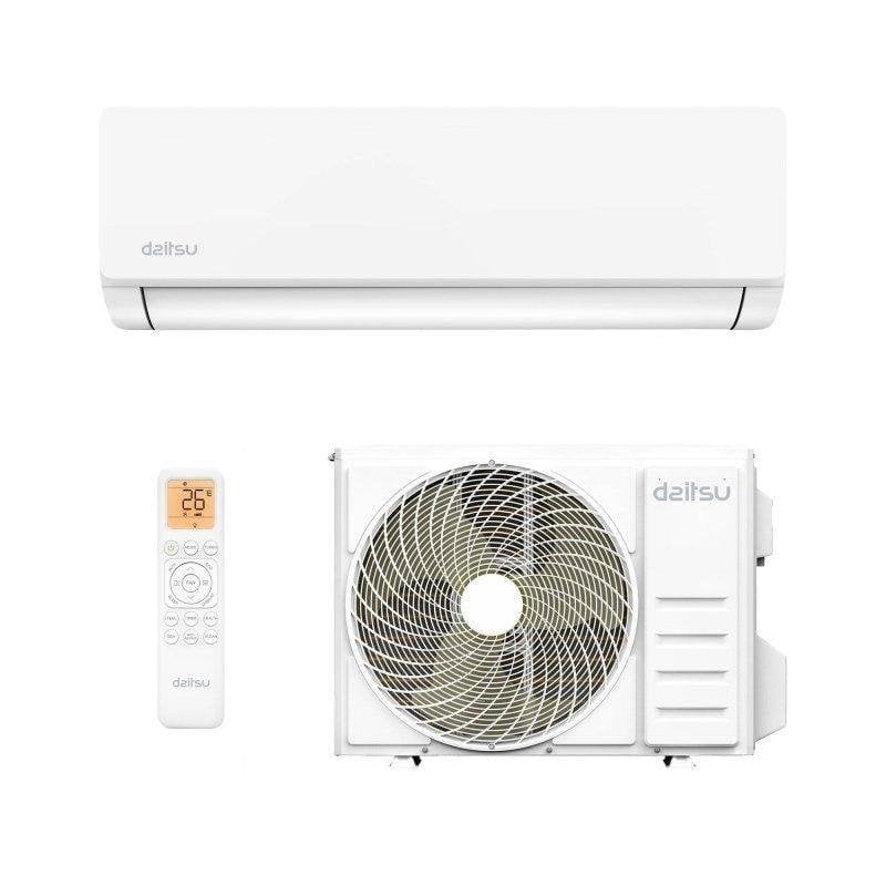 Daitsu DS-12KZ Split-Klimaanlage, 12.108 BTU, A+++, Inverter mit Wärmepumpe, Fernbedienung