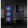 PC-Gehäuse TooQ Ragnärok TQGCC101-B Midi-Tower-Gaming-Gehäuse mit 3 × 120-mm-Lüftern PC-Gehäuse TooQ Ragnärok TQGCC101-B Midi-Tower-Gaming-Gehäuse mit 3 × 120-mm-Lüftern