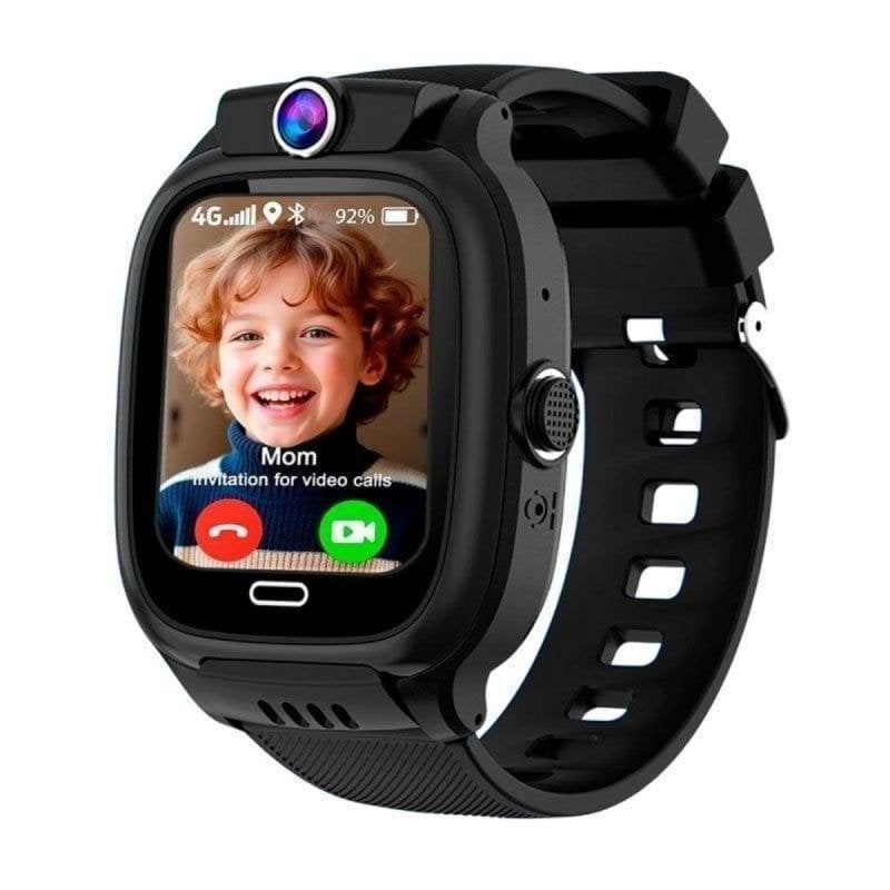 Cool Kids GPS GSM 2G Nano-SIM 1,44'' Schwarz IP67 SOS-Taste Videoanrufe