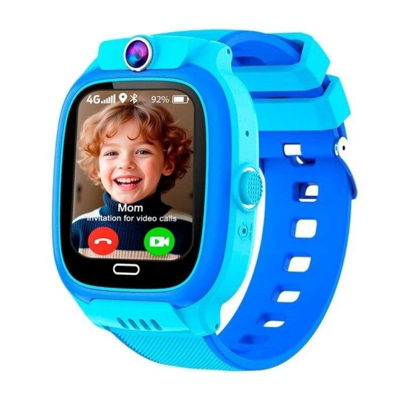 Cool Kids GPS Nano-SIM GSM GPS 52 mm TFT Blau Wasserdicht IP67 Wechselarmband SOS