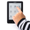 Woxter Scriba 195 Paperlight TP E-Book mit 6-Zoll-HD-Touchscreen, E-Ink, Pearl, 4 GB, Schwarz