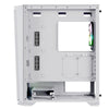 Nfortec Krater X Hartglas USB 3.0 ARGB Weiß