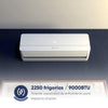 Split-Klimaanlage Original Airnature 2250 WiFi 9.000 BTU Inverter mit Wärmepumpe Smart