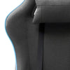 Gaming-Stuhl Tempest Vanquish Mesh Schwarz/Blau, atmungsaktiv