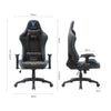 Gaming-Stuhl Tempest Vanquish Mesh Schwarz/Blau, atmungsaktiv