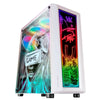 Mars Gaming MC-ART FRGB aus gehärtetem Glas, USB 3.0, Weiß