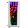 Mars Gaming MC-ART FRGB aus gehärtetem Glas, USB 3.0, Weiß