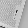 Mars Gaming Mc-xpro MicroATX-Mini-Tower mit 120-mm-Lüfter, ATX- und SFX-kompatiblem Netzteil, USB-C, Weiß