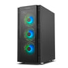 Nox Hummer Horus ARGB E-ATX, gehärtetes Glas, USB 3.0, schwarz