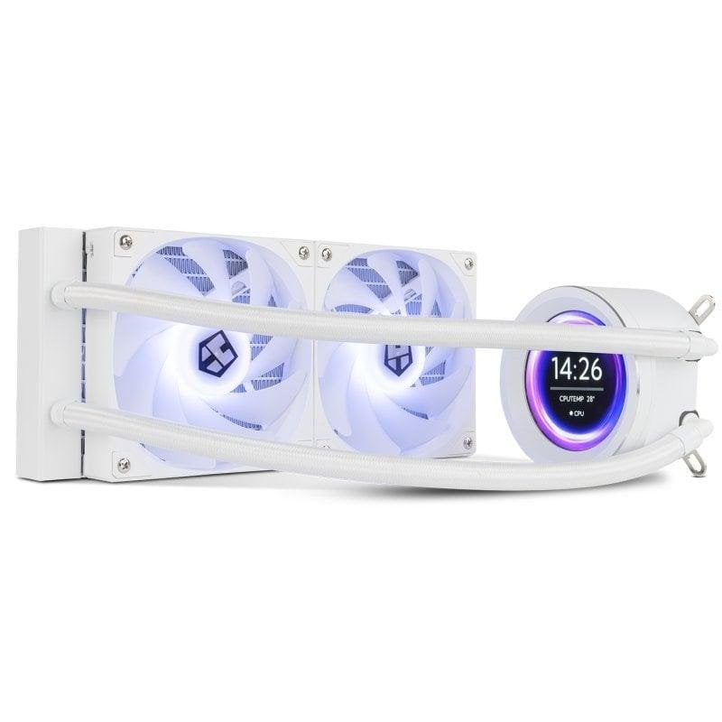 Flüssigkeitskühlung NOX Hummer X-240 LCD 240 mm, 2 Lüfter, RGB
