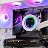 Flüssigkeitskühlung NOX Hummer X-240 LCD 240 mm, 2 Lüfter, RGB