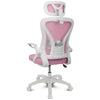 Bürostuhl Drift DRAIR35 – ergonomisch, Rückenlehne aus Netzgewebe, rosa, höhenverstellbar, 120 kg, Nylon-Fußkreuz