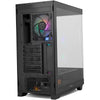 PC-Gehäuse NOX Hummer ETHER mit gebogenem Glas, weiß, Midi-Tower, ATX, USB-C