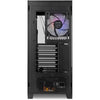 PC-Gehäuse NOX Hummer ETHER mit gebogenem Glas, weiß, Midi-Tower, ATX, USB-C