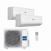 Multi-Split-Klimaanlage 2x1 Haier TIDE-R 25+35/40 15.480 BTU A++ Inverter mit Wärmepumpe und WLAN