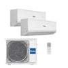 Multi-Split-Klimaanlage 2x1 Haier 2.322 2.752 Frigorie A++/A+++ Inverter-Wärmepumpe WLAN