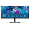 Philips E Line 346E2CUAE 34-Zoll-Monitor, WQHD+, 100 Hz, VA-Panel, gebogen, USB-C, 1 ms, FreeSync Premium