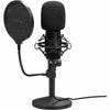 Trust GXT 269 Emita II USB-Mikrofon mit Nierencharakteristik, Poppschutz und Metallständer