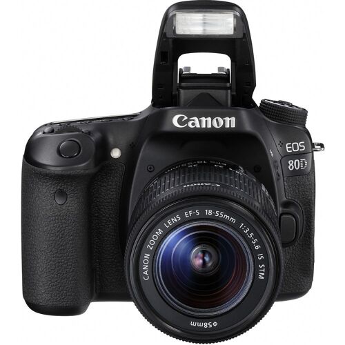 Canon EOS 80D im Set mit 18–55-mm-Objektiv