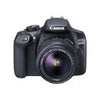 Spiegelreflexkamera – 18,0 MP – APS-C – 1080p / 30 fps – 3-facher optischer Zoom, Objektive EF-S 18–55 mm III und EF 75–300 mm III – WLAN, NFC – schwarz