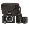 Canon EOS 2000D + EF-S 18–55 IS II + EF 75–300 f/4–5,6 III + Tasche + SD-Speicherkarte 16 GB