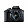Canon EOS 2000D + EF-S 18–55 IS II + EF 75–300 f/4–5,6 III + Tasche + SD-Speicherkarte 16 GB