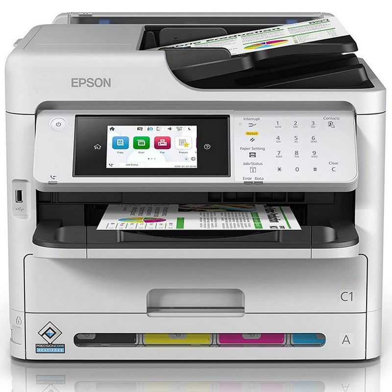 Epson WorkForce Pro WF-C5890DWF Multifunktions-WLAN-Duplex-Farbdrucker