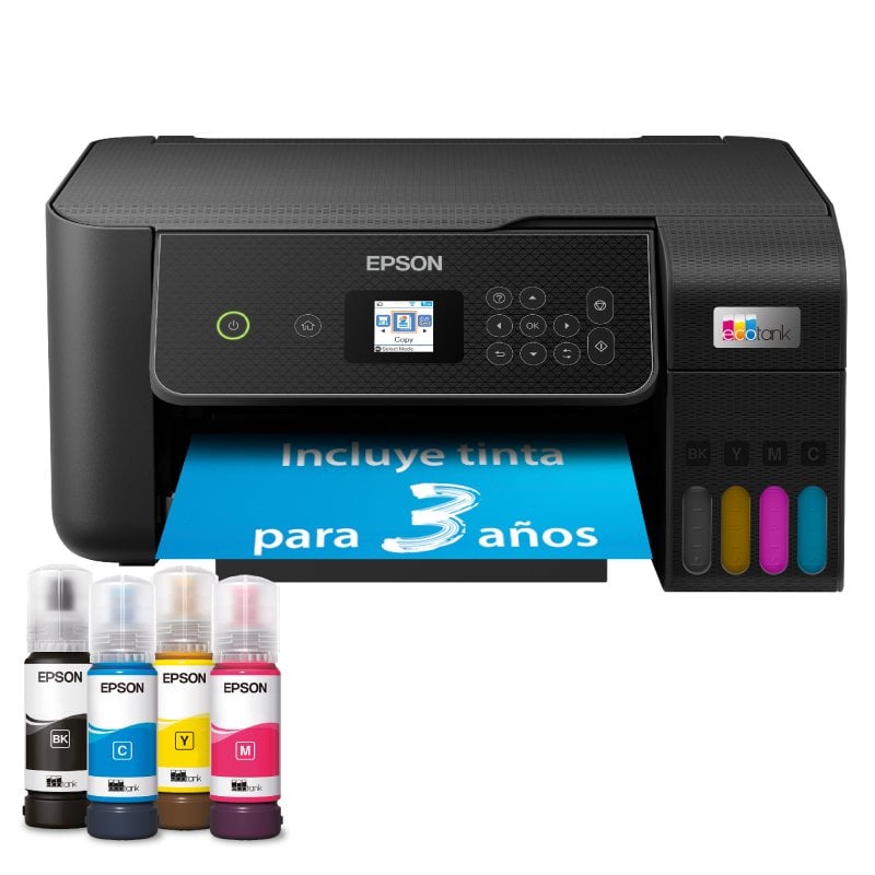 Epson EcoTank ET-2870 Multifunktions-WLAN-Farbdrucker