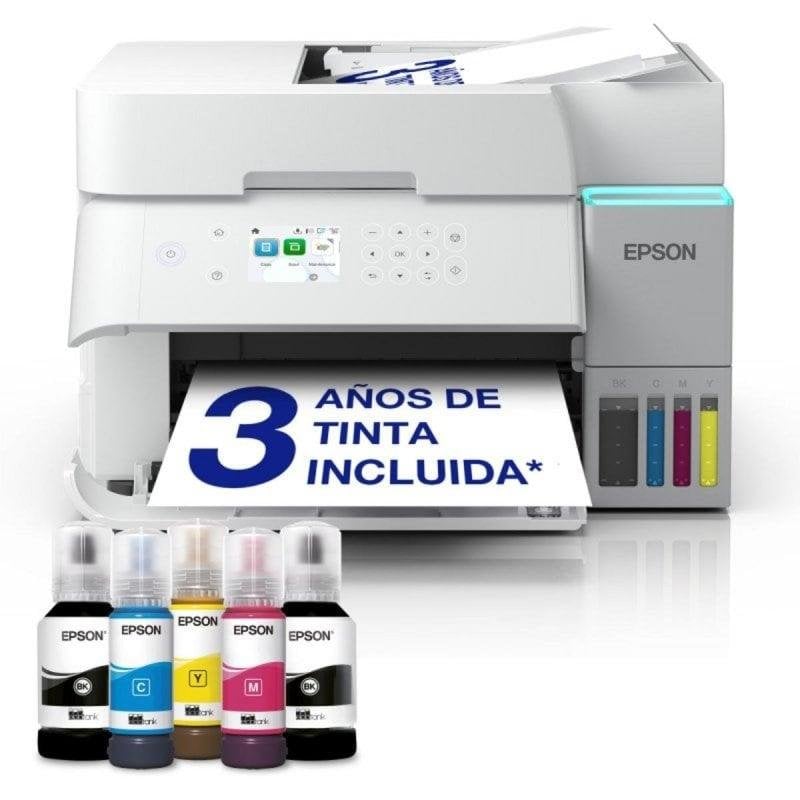 Multifunktionsgerät Epson EcoTank ET-3956 Tintenstrahl, Farbe, WLAN, Ethernet, Duplex, LCD, ADF