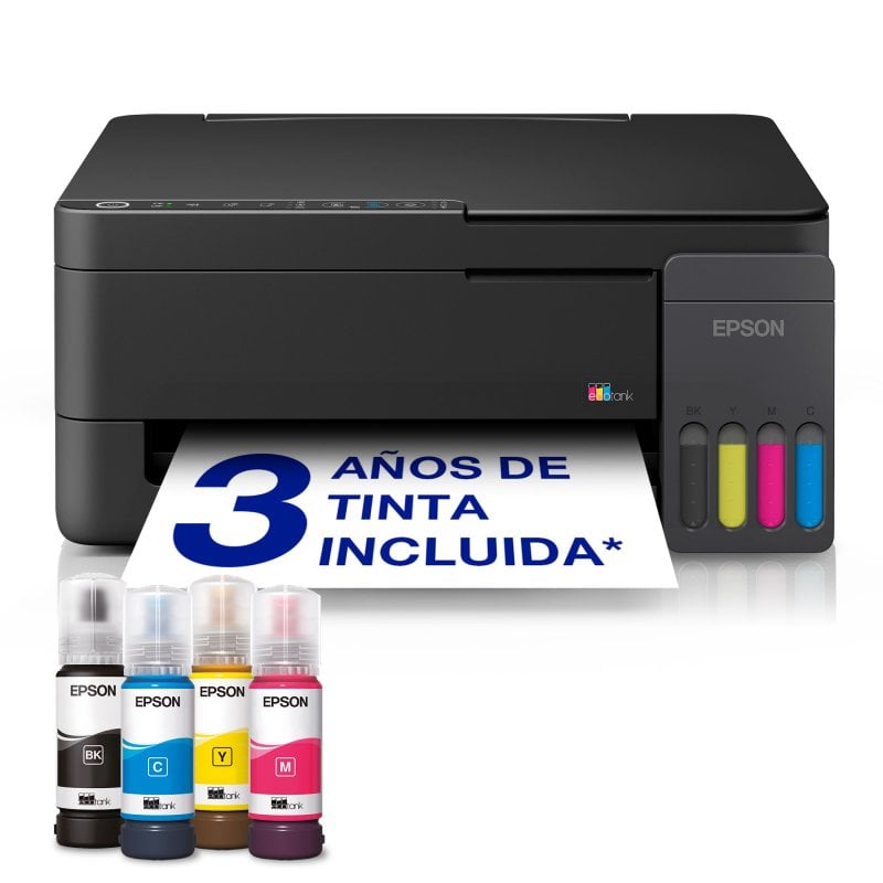 Epson EcoTank ET-2910 WLAN-Tintenstrahldrucker, A4-Multifunktionsgerät