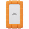LaCie STMF4000400 Externes Solid-State-Laufwerk 4 TB USB Typ-C USB 3.2 Gen 2x2 Grau, Orange
