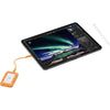 LaCie STMF4000400 Externes Solid-State-Laufwerk 4 TB USB Typ-C USB 3.2 Gen 2x2 Grau, Orange