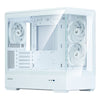 Zalman P30 V2 Matx Box 3x 120-mm-Lüfter mit ARGB, 2x USB 3.0, weiß, ohne Netzteil
