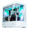 Zalman P30 V2 Matx Box 3x 120-mm-Lüfter mit ARGB, 2x USB 3.0, weiß, ohne Netzteil