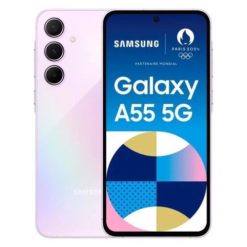 Samsung Galaxy A55 5G 128 GB Rosa-Lila