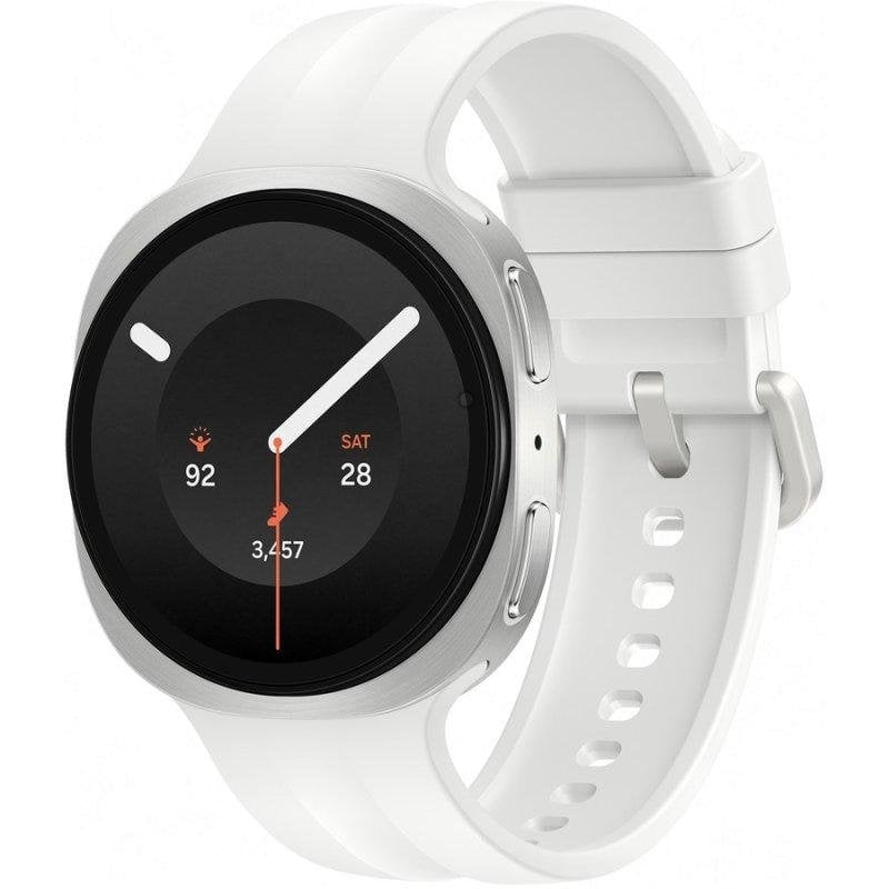 Samsung Galaxy Watch9 Bluetooth 40 mm Weiß Cream Weißes Armband