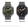 Samsung Galaxy Watch Ultra2 4G LTE 47 mm Titan Silber, grünes Armband