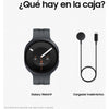 Samsung Galaxy Watch9 LTE 4G 44 mm Graphit, schwarzes Armband