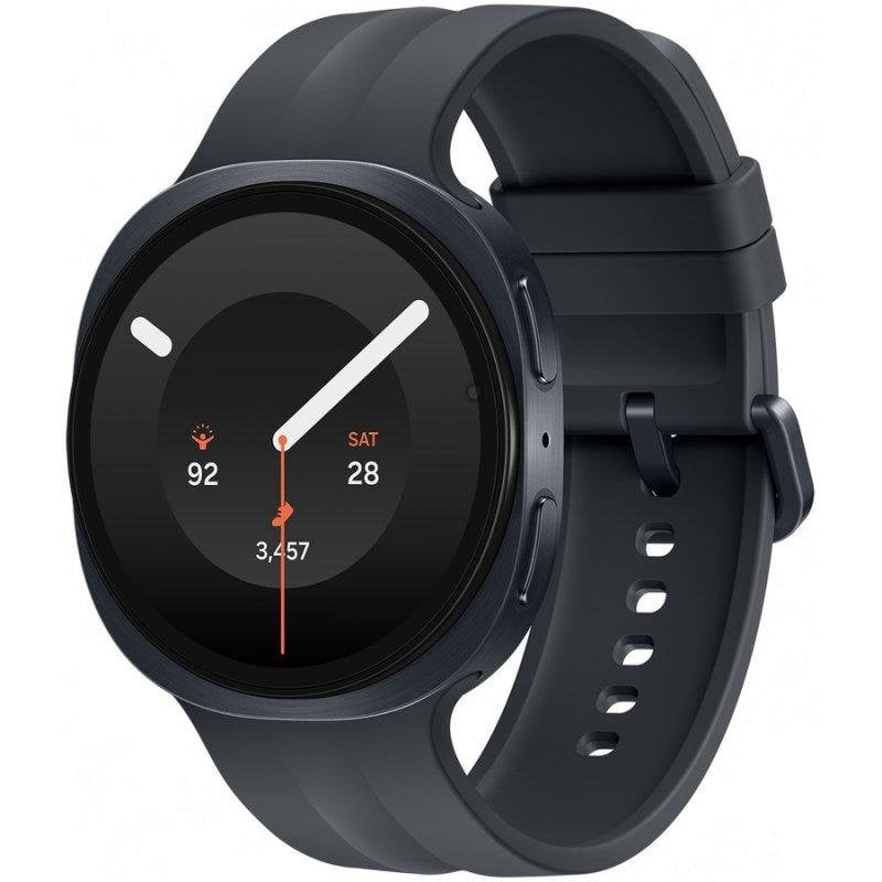 Samsung Galaxy Watch9 Bluetooth WLAN 44 mm Graphit, schwarzes Armband