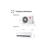 LG REPLACE12Z.SET Split-Klimaanlagen, 12.040 BTU, A++, Inverter mit Wärmepumpe, WLAN