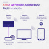 Leistungsstarkes ATRIA MESH Wi-Fi 6 AX3000 3 Gbit/s-System