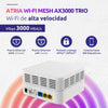 Starkes WLAN-Mesh-System mit 3 Knoten, 3000 Mbit/s, 525 m² Reichweite, Wi-Fi 6 und Easy Mesh