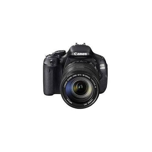 CANON EOS 600D + 18–135 mm IS, schwarz
