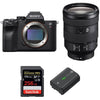 Sony ALPHA 7R IV + FE 24–105 mm F4 G OSS + SanDisk 256 GB Extreme PRO UHS-I SDXC 170 MB/s + Sony NP-FZ100 | 2 Jahre Garantie